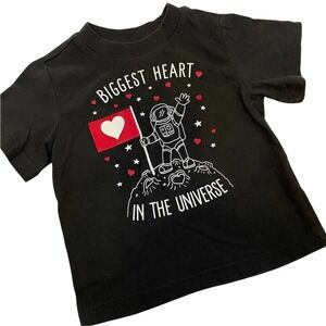 Way to Celebrate Valentine Tee 12 Months Unisex Astronaut